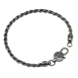 Vintage National Style Vajra Twisted Bracelet Men's Jewelry