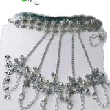 Vintage Finger Bracelet Ethnic Wind Coin Silver Bracelet Girls