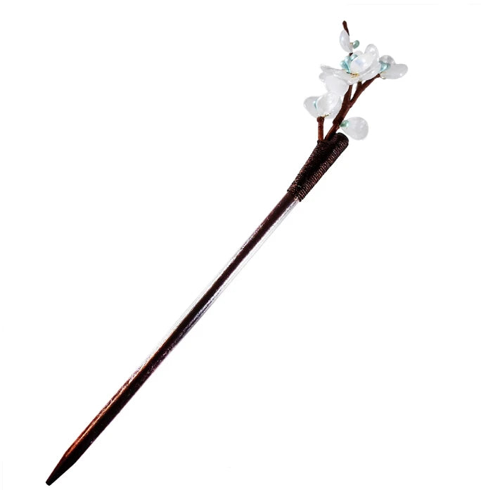 Vintage Flower Hair Chopsticks Hairpin Retro Chinese Wedding Hair Sticks