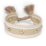 Vintage Friendship Bracelets Woven Arm Stacked Bracelet Jewelry Gift