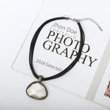 Vintage Geometric Pendants Goth Chokers Collar Necklace