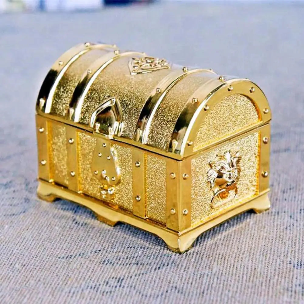 Vintage Treasure Chest Jewelry Organizer