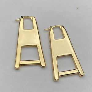 Vintage Women Earrings Pendant Stainless Steel Gift Party