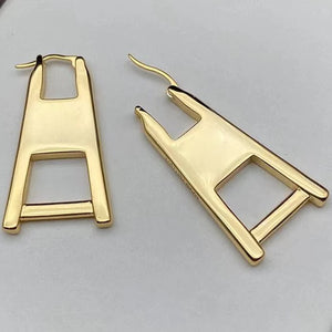 Vintage Women Earrings Pendant Stainless Steel Gift Party