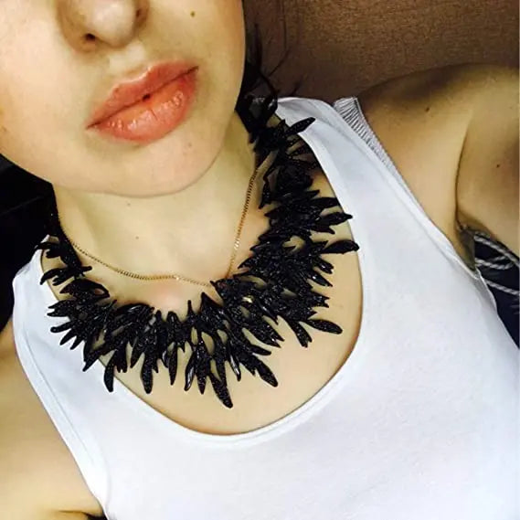 Vintage Ethnic Maxi Statement Necklace Women Jewelry Personality Show