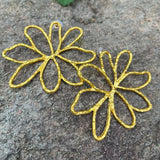 Vintage Flower Stud Earrings for Party