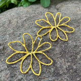 Vintage Flower Stud Earrings for Party