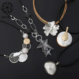 Vintage Silver Collar Necklace for Women