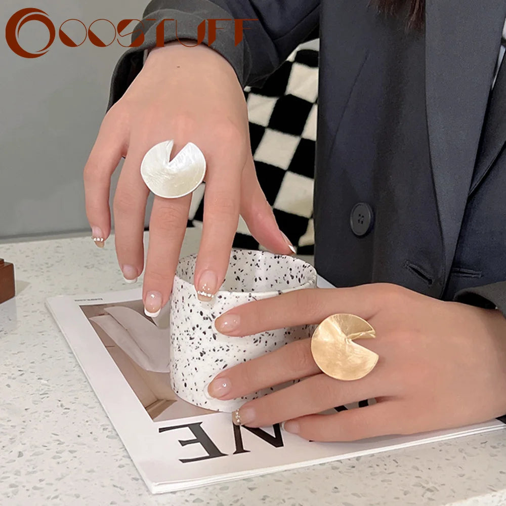 Vintage Silver Gothic Rings Modern Jewelry for Women