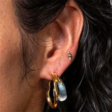 Vintage Plated Resin Metal Cuff Earring Phoenix Bird Unique Style