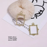 Vintage Silver Angel Bear Love Heart Pendant DIY Earrings Necklace Jewelry
