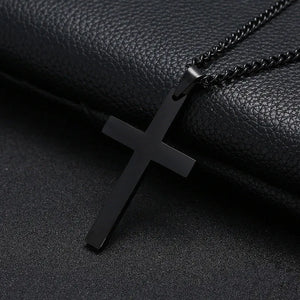 Vintage Gothic Cross Necklace Street Style Punk Jewelry