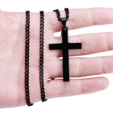 Vintage Gothic Cross Necklace Street Style Punk Jewelry