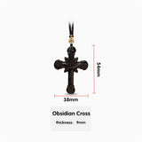 Vintage Gothic Pendants Cross Necklace Unusual Chain Punk Jewelry