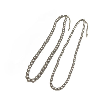 Vintage Gray Pearl Necklace for Women Clavicle Niche High Sense Necklace