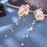 Vintage Flower Hair Clip Hanfu Headdress