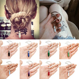 Vintage Hair Clip Moon Shape Pendant Clamp Pin Barrette Hair Accessories