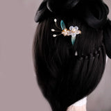 Vintage Flower Hair Clips Hanfu Hair Accessories for Women