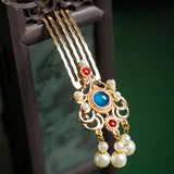 Vintage Hair Comb Hair Accessories for Women Chinese Hanfu Hairpin