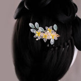 Vintage Hair Pins Hanfu Hair Accessories for Women Flower Hair Clip