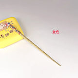 Vintage Hair Sticks Pearls Rhinestone Headwear Women Coiled Hair Jewelry