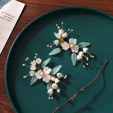Vintage Flower Hanfu Hairpin Headdress Hairgrips for Women