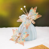 Vintage Butterfly Hairpin Hanfu Hair Accessories Barrette