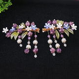 Purple Hairpin Hanfu Hair Accessories for Women