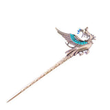 Vintage Rhinestone Phoenix Hair Sticks Forks Wedding Hair