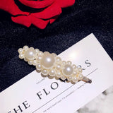 Vintage Pearls Flower Hair Clip Hair Pins Hairwear