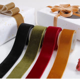 Vintage High Dense Velvet Ribbon Flocking 10 Yd