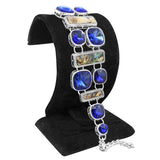 Vintage High Jewelry Abalone Shell Bangle Bracelet