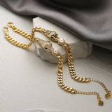 Vintage Hip-hop Leopard Bangles with AAA CZ Stone Row