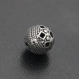 Vintage Hollow Bead Charm 2.0mm Hole Bracelet DIY Jewelry Making Gift
