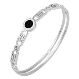 Vintage Hollow Roman Numerals Charm Bracelet Women Men Jewelry