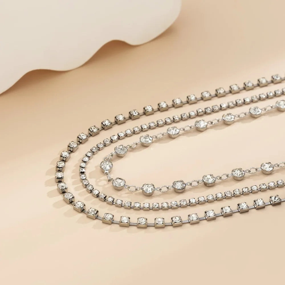 Vintage Pearl Headdress Bride Forehead Chain Wedding Headwear