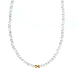 Vintage Pearls Necklace Pearl Bead Choker