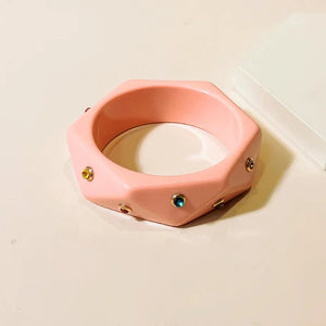 Vintage Colorful Resin Bracelet for Women Indian Jewellery Charms