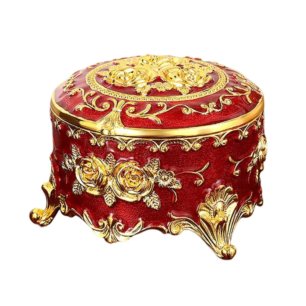 Vintage Jewelry Box Trinket Storage for Necklace Bracelet Ring