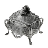 Vintage Jewelry Box Trinkets Storage Organizer Chest Case Women