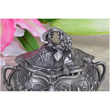 Vintage Jewelry Box Trinkets Storage Organizer Chest Case Women