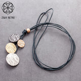 Vintage Jewelry Long Necklace For Women Pendants & Necklaces Goth Chain