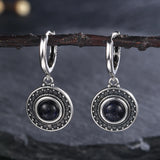 Vintage Moonstone Earrings 925 Silver Wedding Anniversary Gift