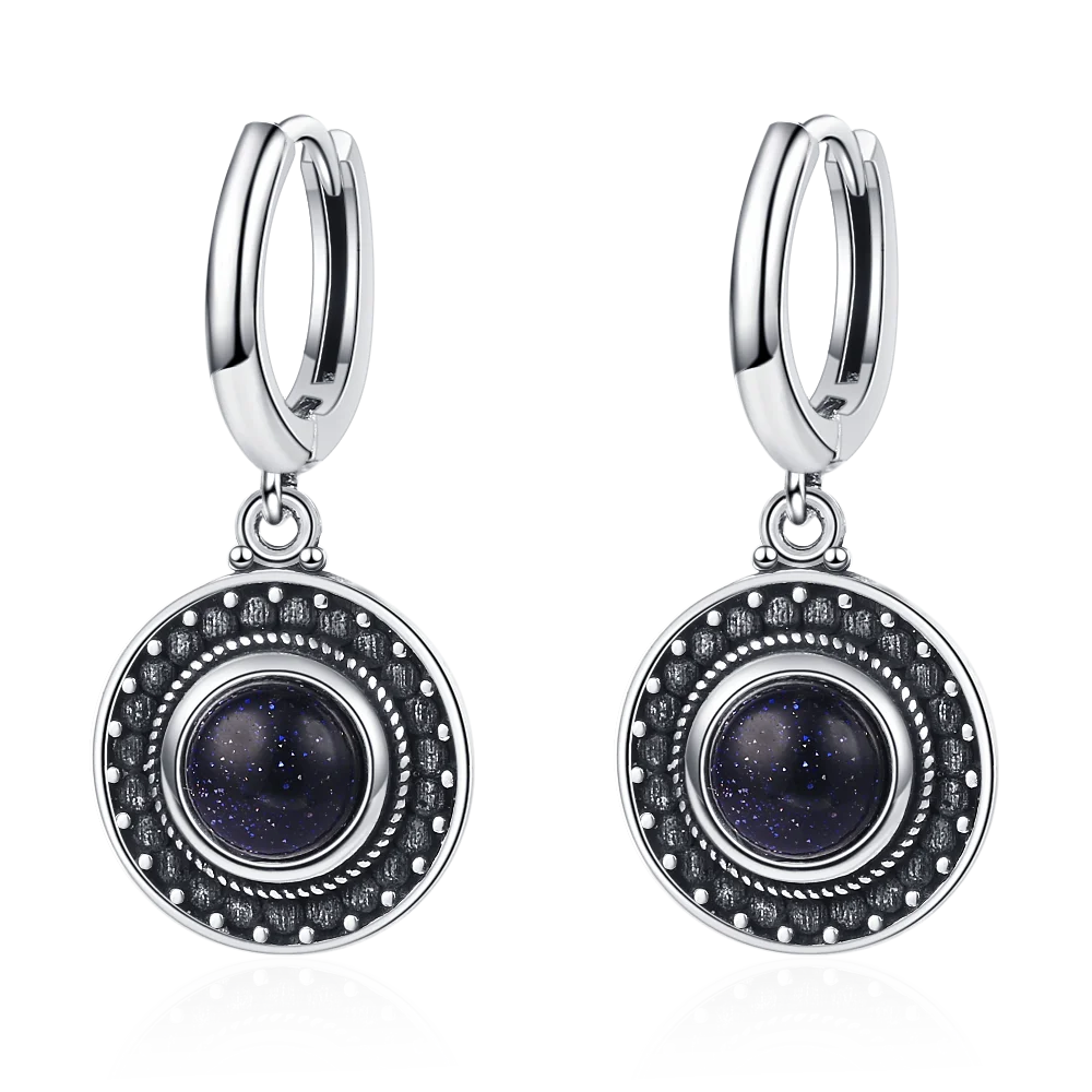 Vintage Moonstone Earrings 925 Silver Wedding Anniversary Gift