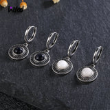 Vintage Moonstone Earrings 925 Silver Wedding Anniversary Gift
