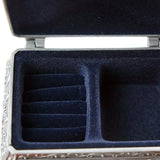 Vintage Floral Trinket Box Small Gift Storage