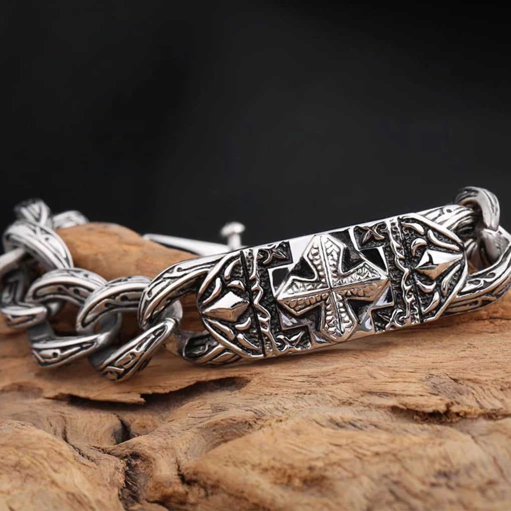 Vintage Male Jewelry Retro Style Bangle Accessory