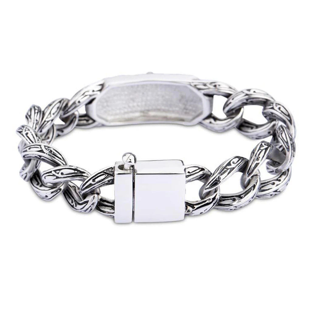 Vintage Male Jewelry Retro Style Bangle Accessory