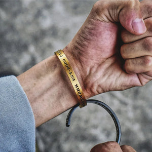 Vintage Male Bangle Stainless Steel Bracelet Roman Numeral Punk Jewelry