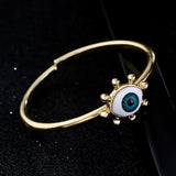 Vintage Metal Gothic Demon Eyes Bracelet Femme Punk Evil Eye Bracelet